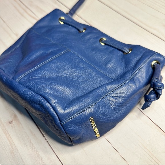 Cole Haan “Felicity” Mini Leather Drawstring Bag